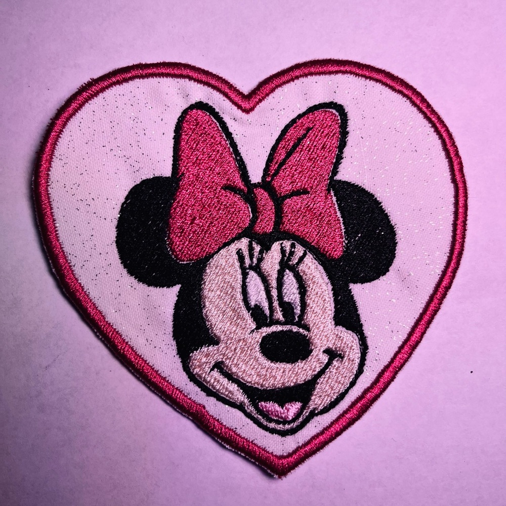 Minnie Mouse iron on patch